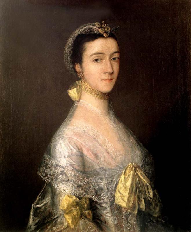 Thomas Gainsborough Portrait of Sarah,Mrs Tobias Rustat